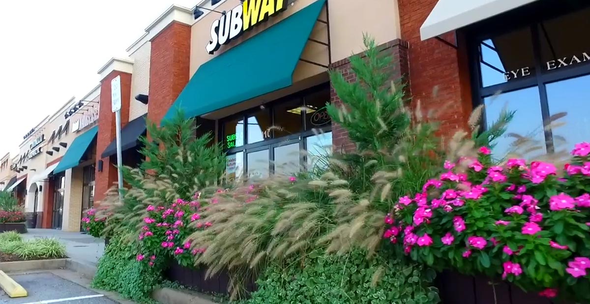 Planter Boxes with Flowers